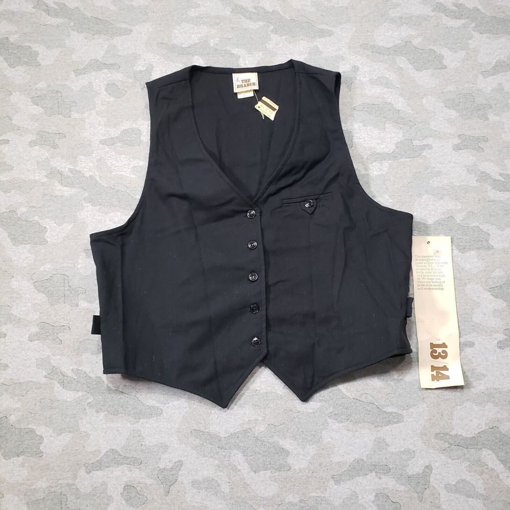 Women's Black Vest-